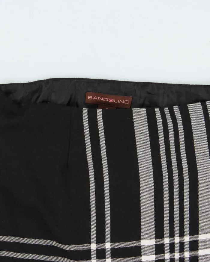Vintage 00s Bandolini Checked Clasp Skirt - S sold by Rokit product image thumbnail 5