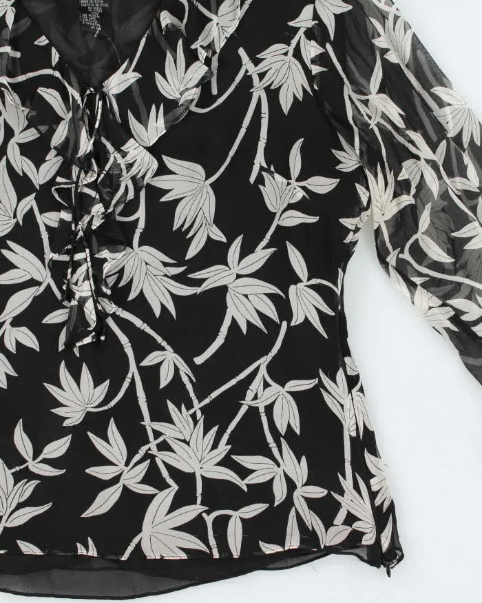 Vintage Y2k 00s Skyland Silk Blouse - M sold by Rokit product image thumbnail 3