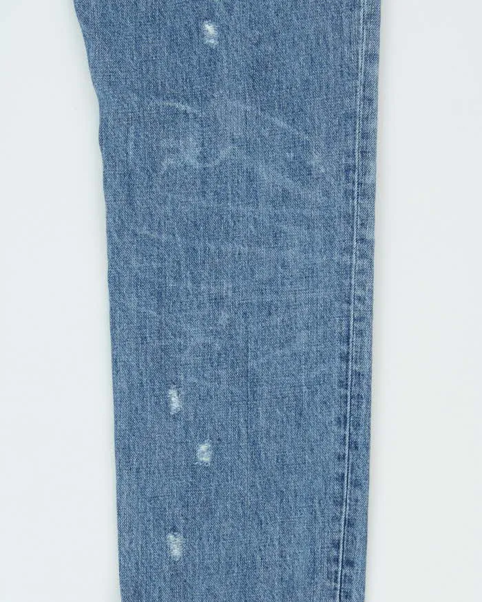 Vintage Dolce & Gabbana Light Denim Distressed Slim Fit Jeans - W32 L29 sold by Rokit product image thumbnail 4