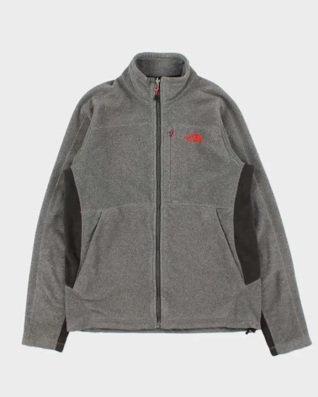 Vintage The North Face Two-Tone Full-Zip Fleece - S sold by Rokit