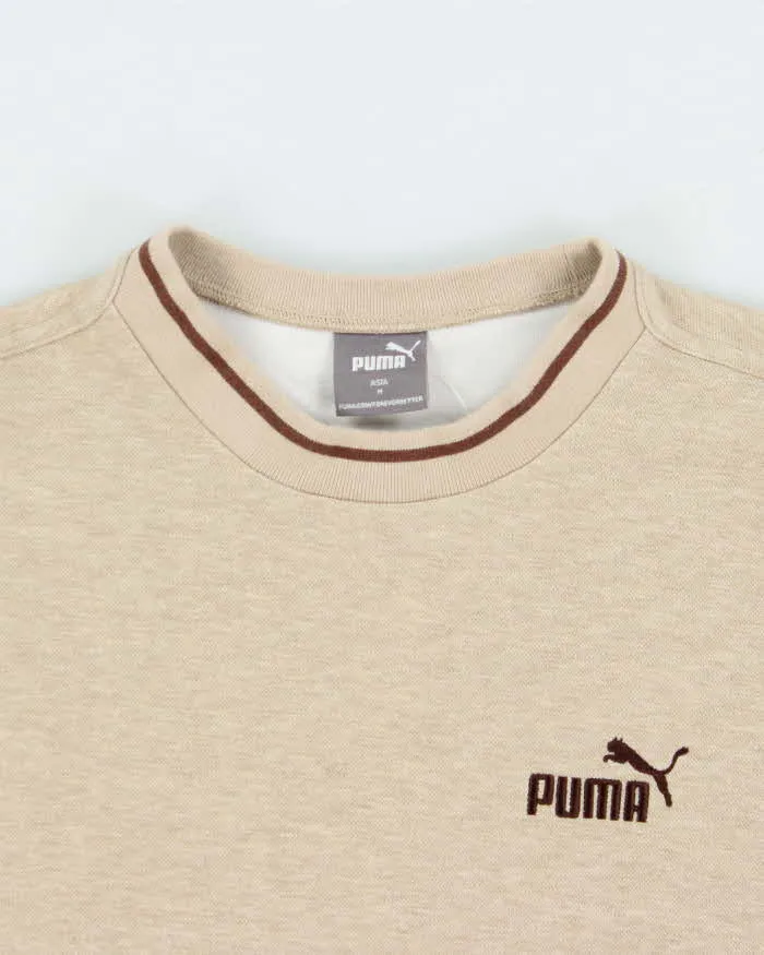 Puma Striped Sleeve Logo Crewneck Sweatshirt - M sold by Rokit product image thumbnail 5