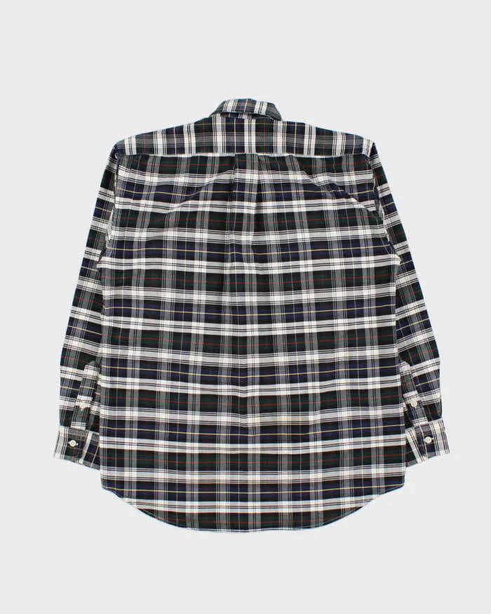 Vintage 1990s Polo Ralph Lauren Tartan Long Sleeve Shirt - M sold by Rokit product image thumbnail 2