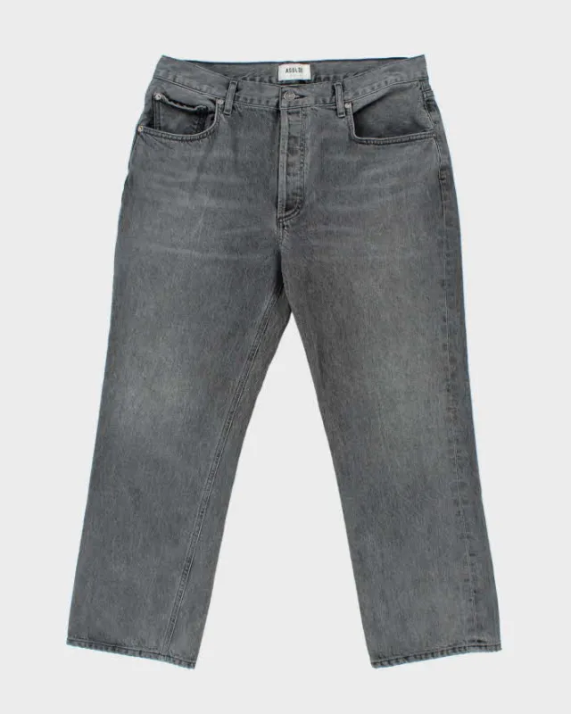 Agolde Wide Leg Faded Jeans - W33 L26 sold by Rokit