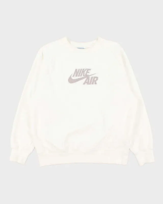 Vintage Y2K 00s Nike Air Embroidered Crewneck Sweatshirt - L sold by Rokit