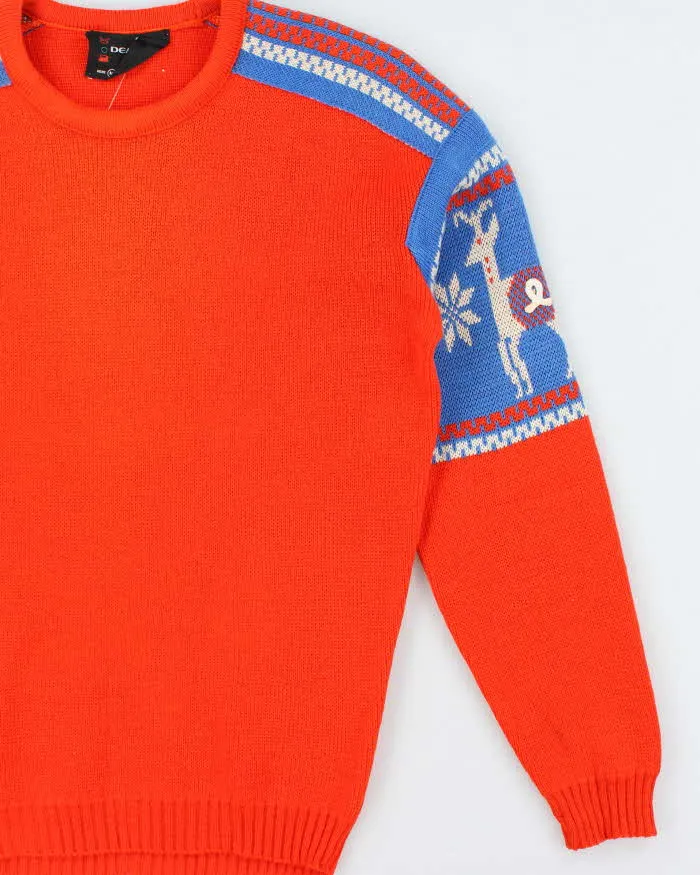 Vintage 80s Demetre Wool Crew Neck Jumper - M sold by Rokit product image thumbnail 3