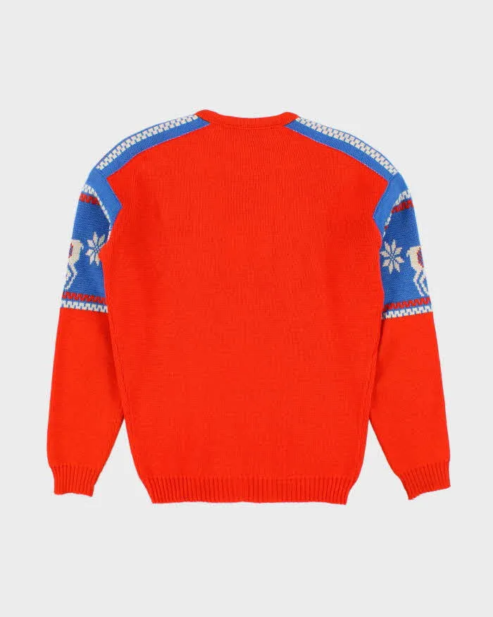 Vintage 80s Demetre Wool Crew Neck Jumper - M sold by Rokit product image thumbnail 2