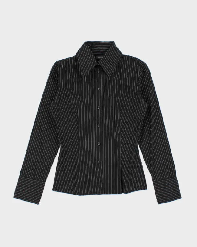 Vintage 00s Mess Pin Stripe Blouse - S sold by Rokit