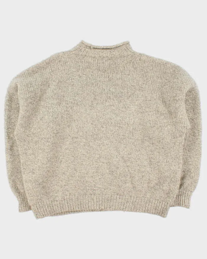 Vintage Yarn Point Crafts High Neck Chunky Wool Jumper - XXXL sold by Rokit product image thumbnail 2