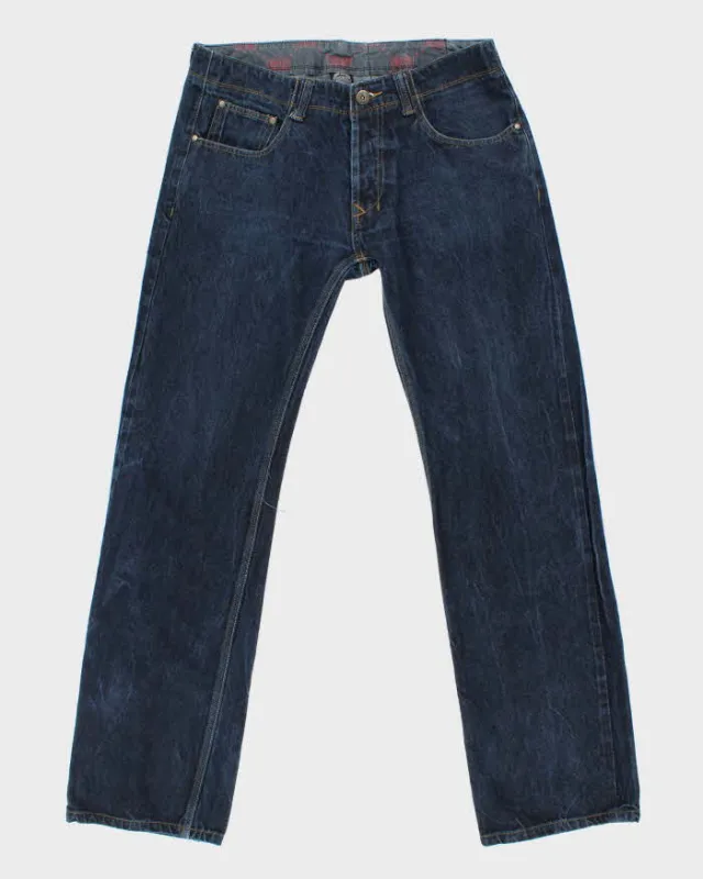Vintage Y2k 00s Dussault Custom Ink Jeans - W34 L33 sold by Rokit