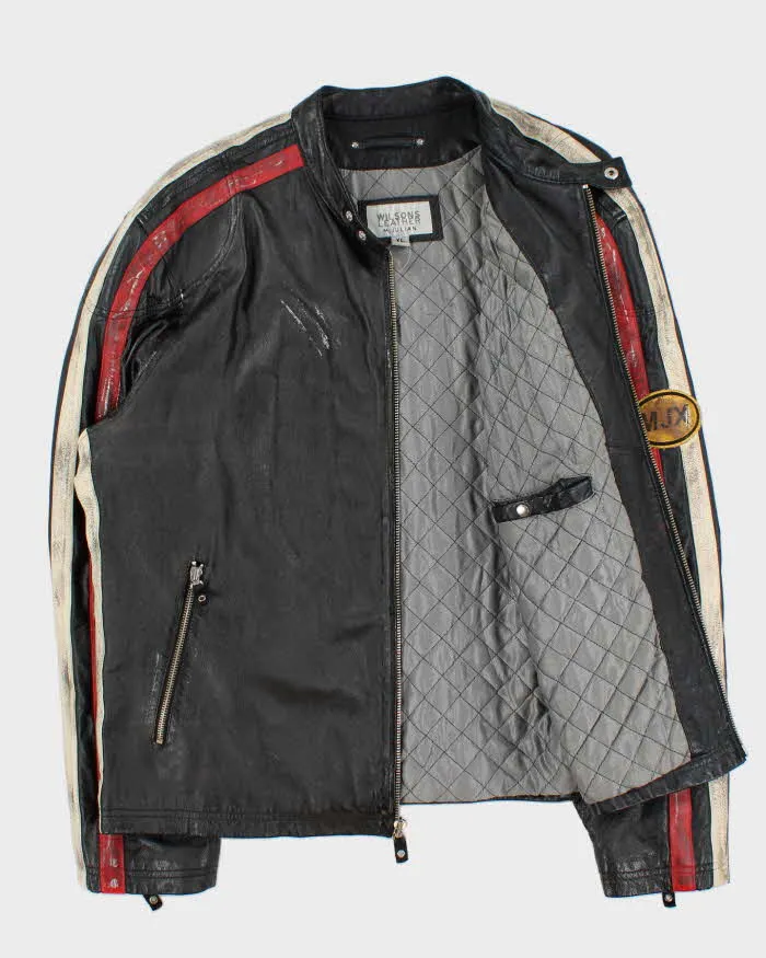 Vintage Y2K 00s Wilsons M.Julian MJX Leather Cafe Racer Biker Jacket - XL sold by Rokit product image thumbnail 2