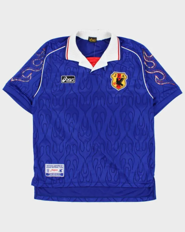 Vintage Official 1998 Japan National Home Asics Football Jersey - M sold by Rokit