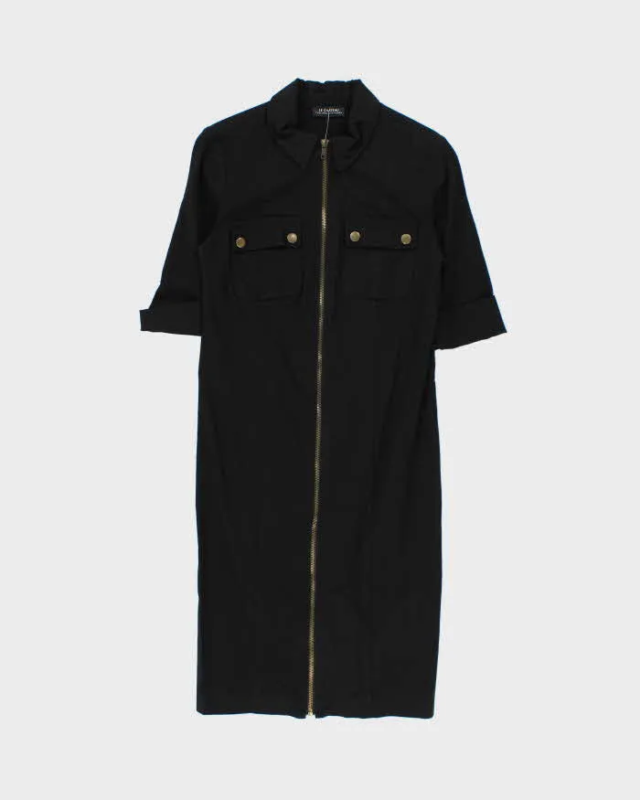 Vintage Y2k 00s Le Chateau Zip Cargo Style Dress - S sold by Rokit