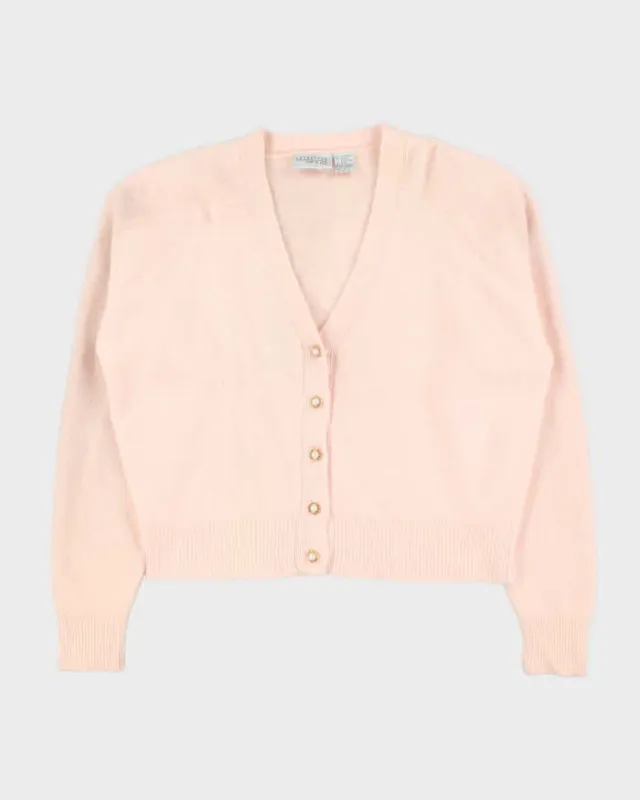 Vintage 80s Nordstrom Angora & Wool Blend Cardigan - L sold by Rokit