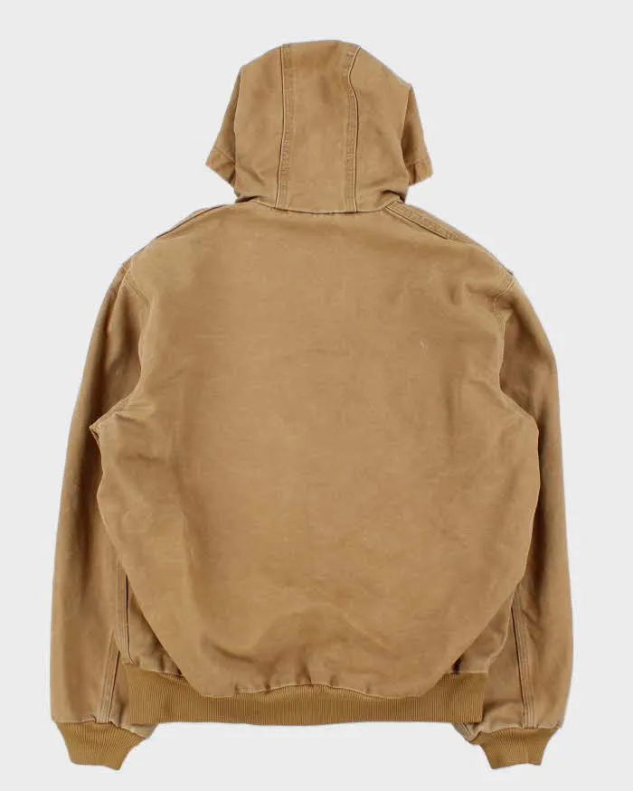 Vintage Y2K 00s Carhartt J25 Camel Heavyweight Therma Active Made In USA Workwear Jacket - M sold by Rokit product image thumbnail 2