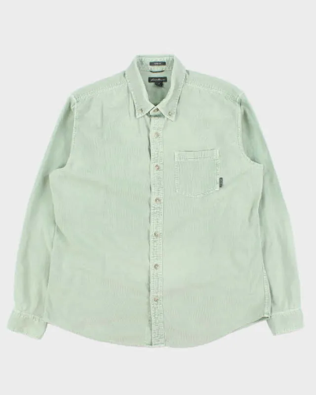 Vintage Eddie Bauer Corduroy Shirt - L sold by Rokit