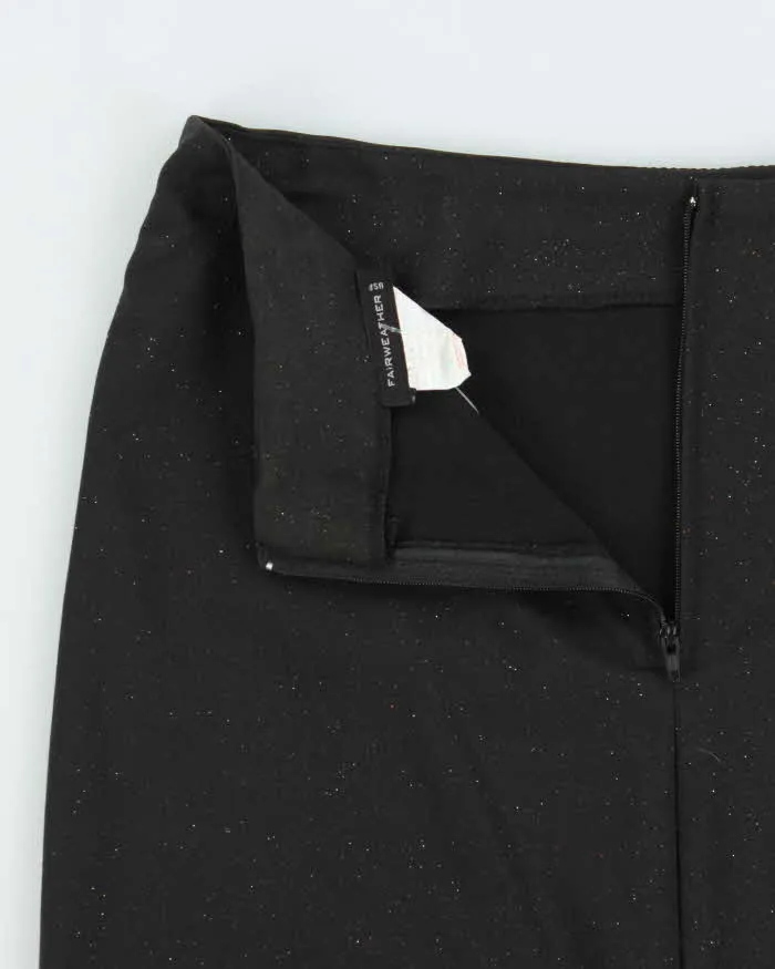 Vintage 90s Fairweather Glittery Ruffle Hem Skirt - XS sold by Rokit product image thumbnail 5