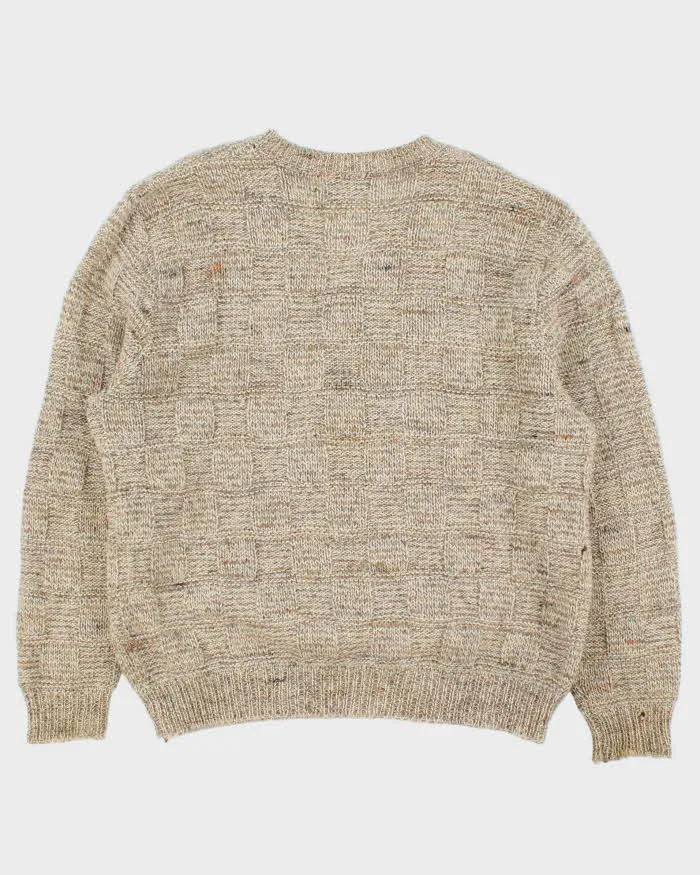 Vintage 70s Pendleton V-neck Wool Jumper - L sold by Rokit product image thumbnail 2