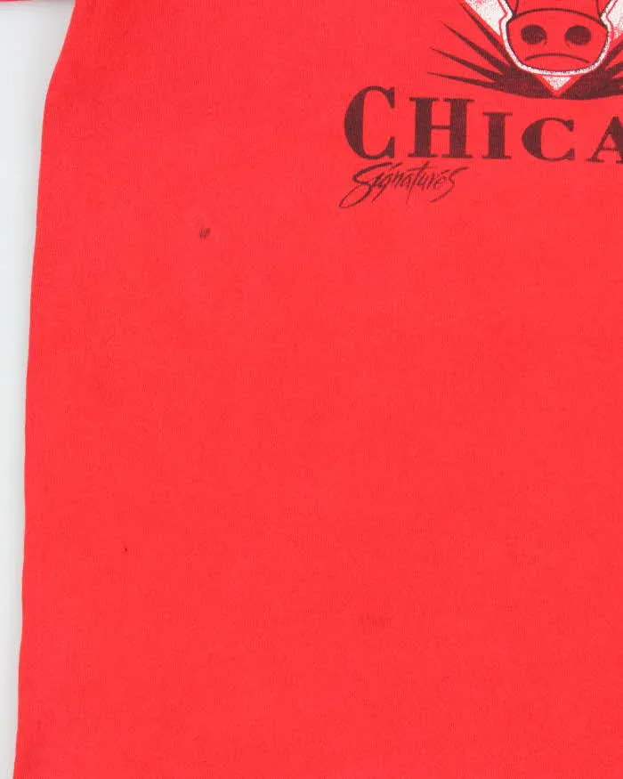 Vintage 1992 Chicago Bulls Trench Ultra USA Single Stitch Crewneck T-Shirt - M sold by Rokit product image thumbnail 4