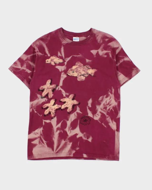 Vintage 1990s Kataska Tie-Dye Gildan Super Cotton Crewneck T-Shirt - M sold by Rokit