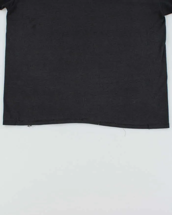 Vintage 1980s Harley Davidson Eagle Faded Black T-Shirt - M sold by Rokit product image thumbnail 5