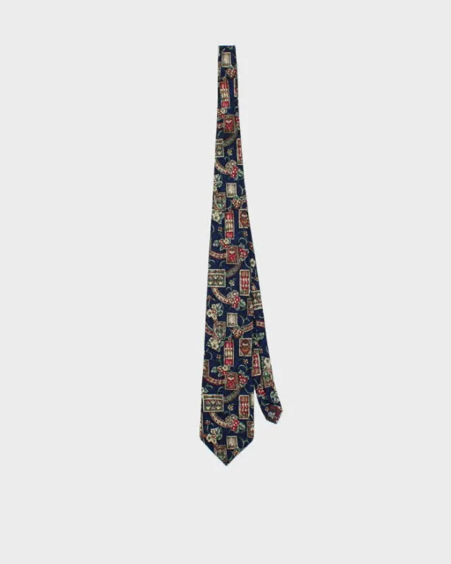 Vintage 90s Christian Dior Silk Tie sold by Rokit