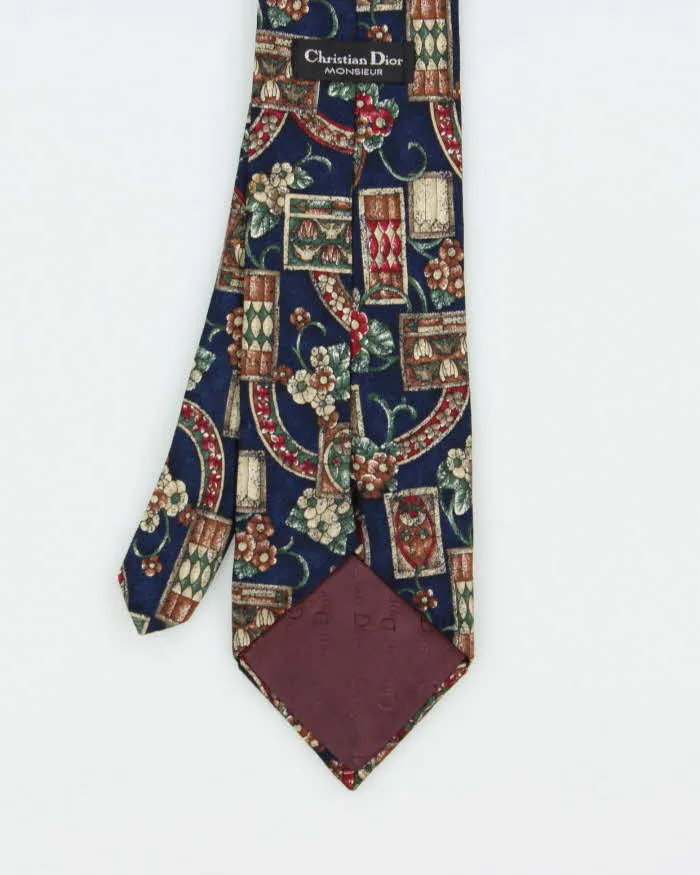 Vintage 90s Christian Dior Silk Tie sold by Rokit product image thumbnail 3