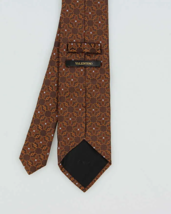 Vintage 1990s Valentino Patterned Silk Tie sold by Rokit product image thumbnail 3