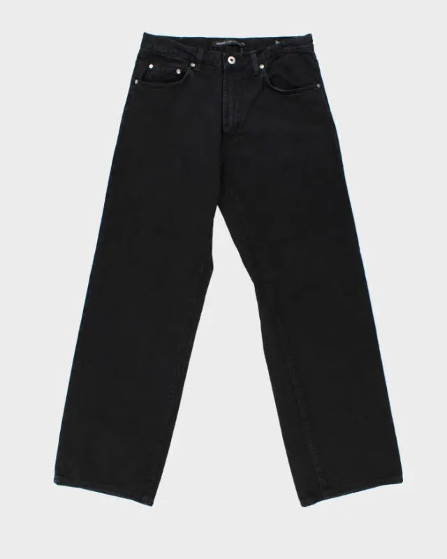 Vintage Y2K 00s Versace JC Double Dyed Wide Leg Denim Jeans - W30 L30 sold by Rokit