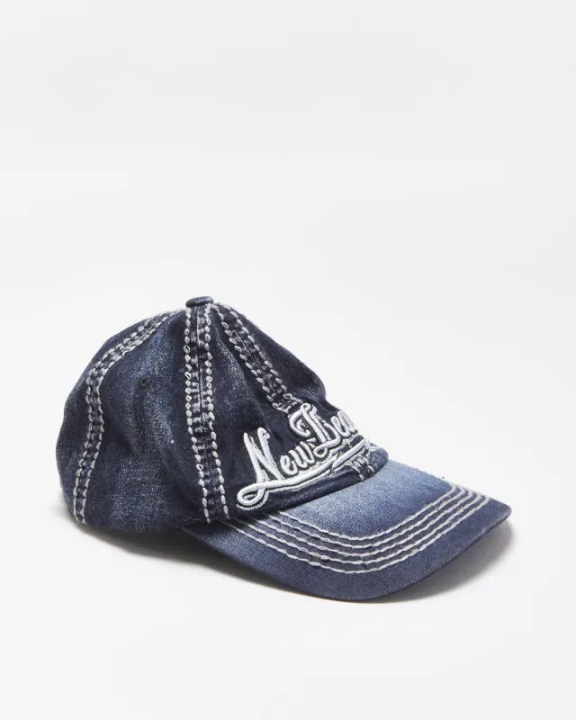 Vintage Y2k 00s New Zealand Denim Baseball Cap - O/S sold by Rokit