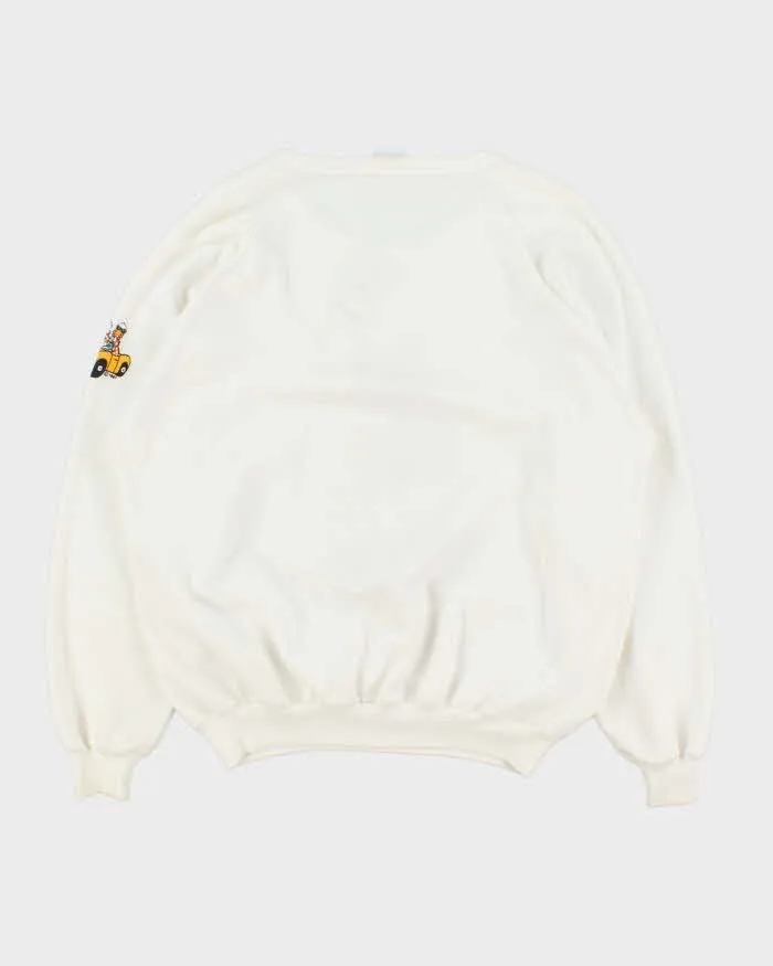 Vintage 1987 Duck Mania Graphic Crewneck Sweatshirt - L sold by Rokit product image thumbnail 2