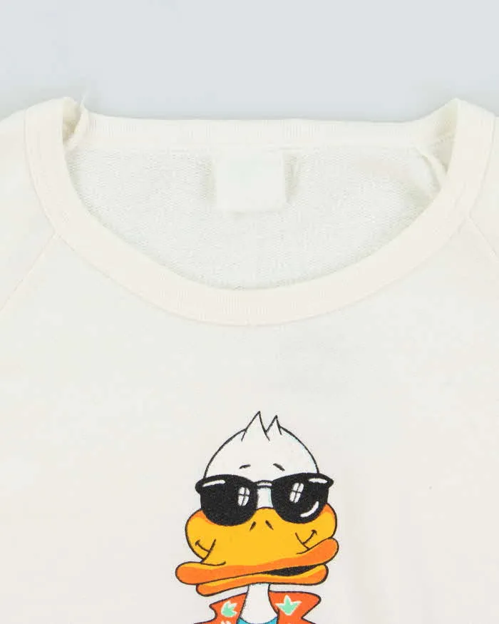 Vintage 1987 Duck Mania Graphic Crewneck Sweatshirt - L sold by Rokit product image thumbnail 5