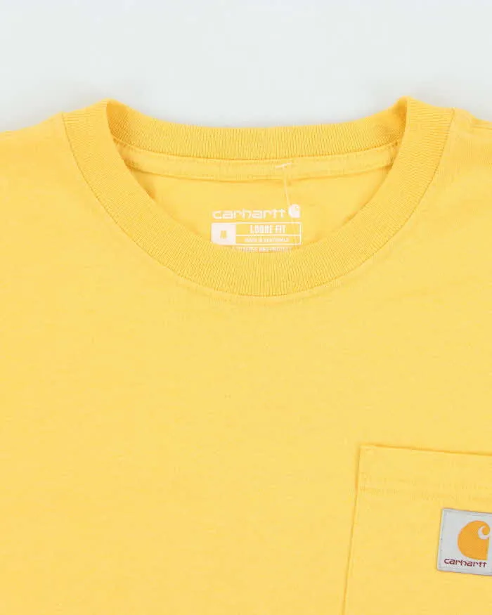Vintage Carhartt Loose Fit Heavyweight Crewneck Pocket T-Shirt - M sold by Rokit product image thumbnail 5