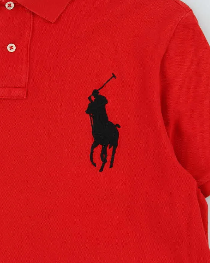 Vintage Polo Ralph Lauren Large Pony Short Sleeve Polo Shirt - L sold by Rokit product image thumbnail 3