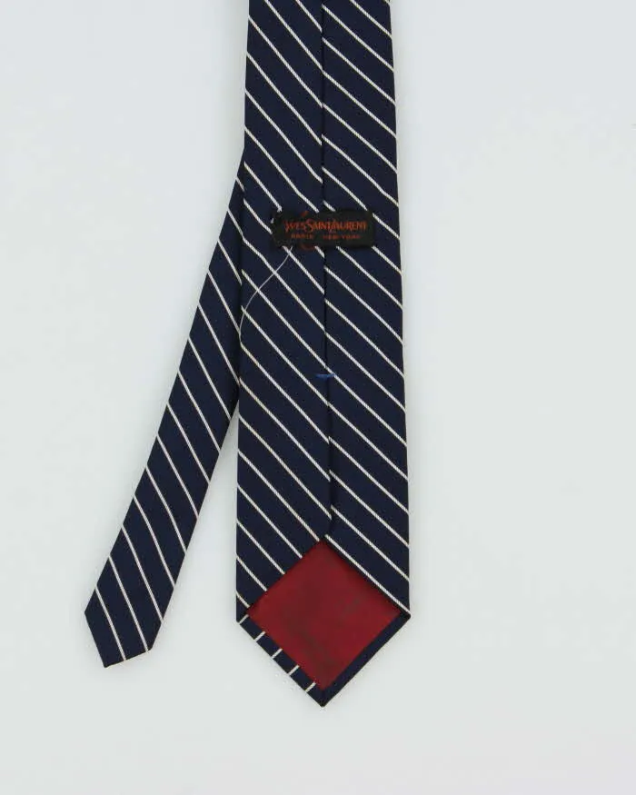 Vintage 1980s Yves Saint Laurent Striped Silk Tie sold by Rokit product image thumbnail 3