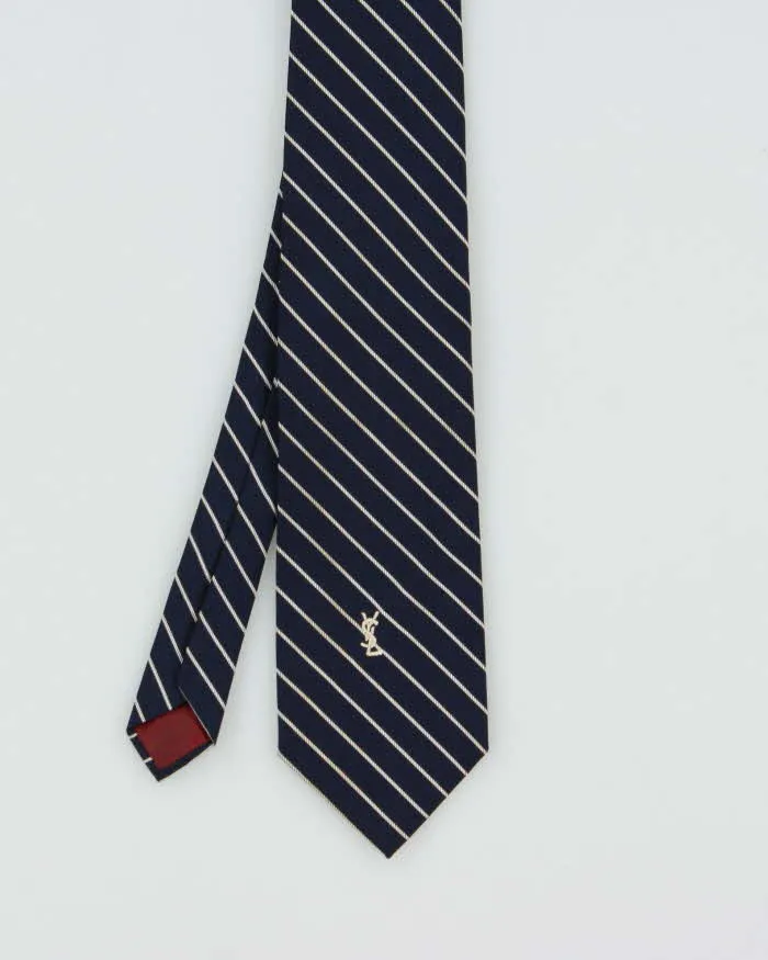 Vintage 1980s Yves Saint Laurent Striped Silk Tie sold by Rokit product image thumbnail 2