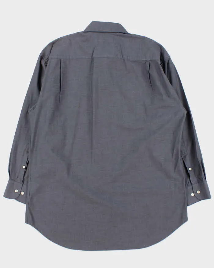 Vintage 1990s Guy Laroche Chambray Long Sleeve Shirt - L sold by Rokit product image thumbnail 2