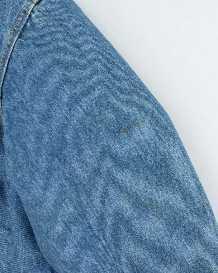 Vintage 1980s Lee Blanket Lined Denim Trucker Jacket - M sold by Rokit product image thumbnail 4