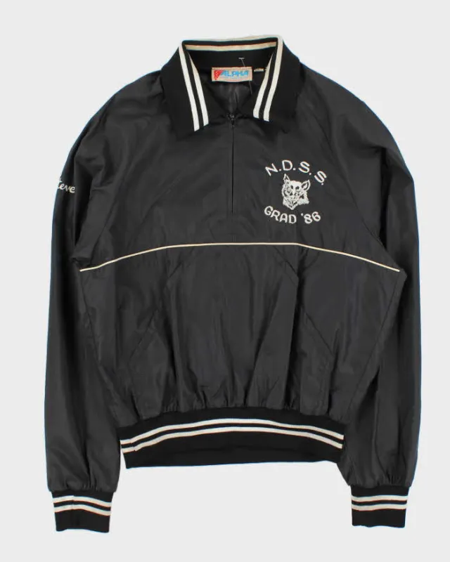 Vintage 1986 Alpha N.D.S.S Grad Pullover Windbreaker Jacket - L sold by Rokit