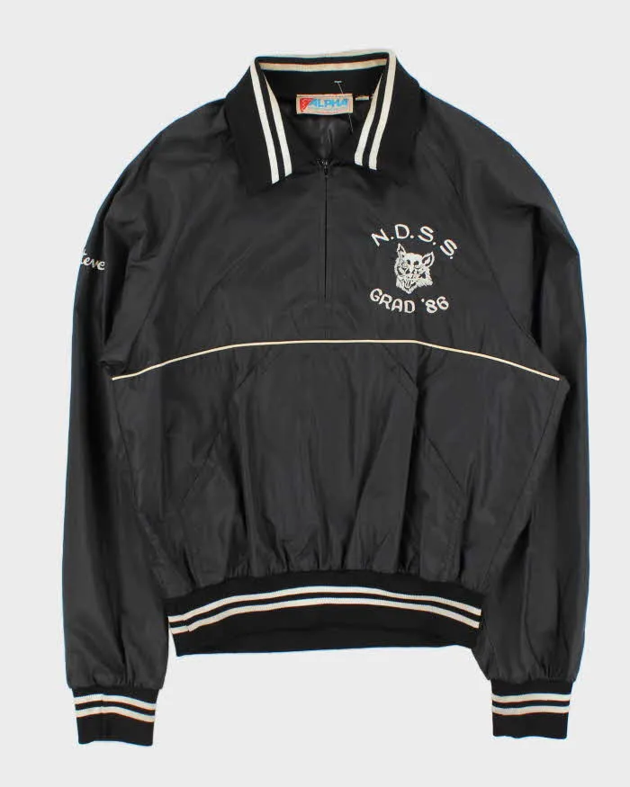 Vintage 1986 Alpha N.D.S.S Grad Pullover Windbreaker Jacket - L sold by Rokit