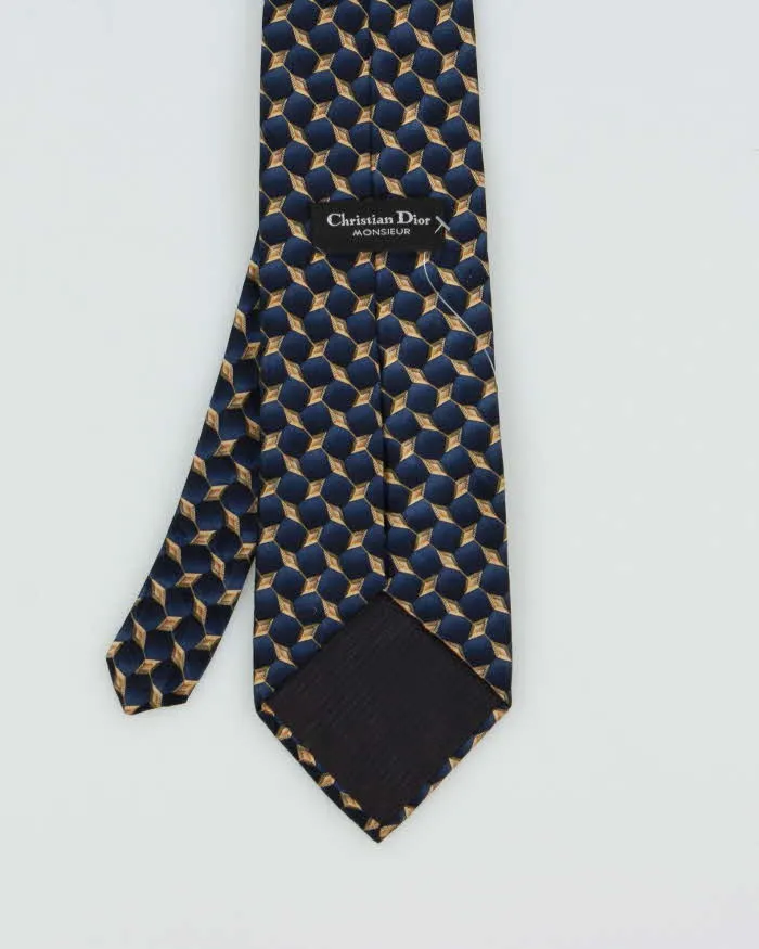 Vintage 1980s Christian Dior Silk Patterned Tie sold by Rokit product image thumbnail 3