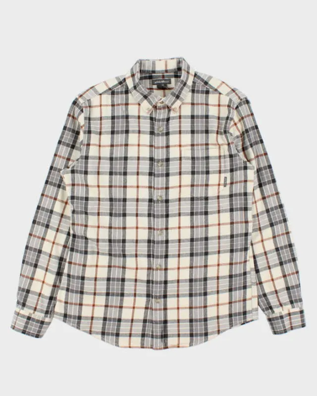 Vintage Eddie Bauer Lightweight Flannel Shirt - M sold by Rokit