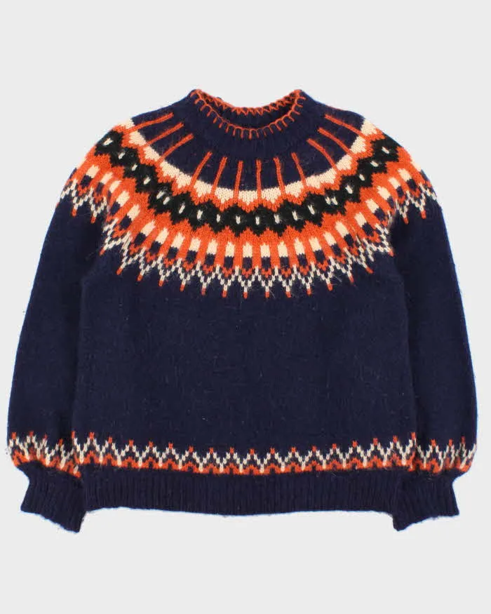 Doen Fair Isle Alpaca Knit Jumper - M sold by Rokit