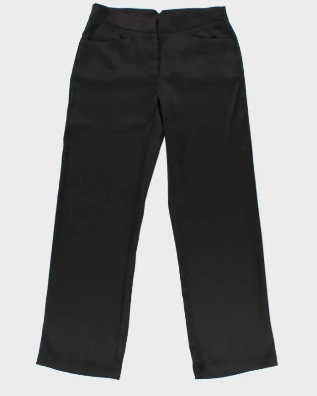 Vintage 00s Cleo Wide Leg Satin Trousers - W28 L28 sold by Rokit