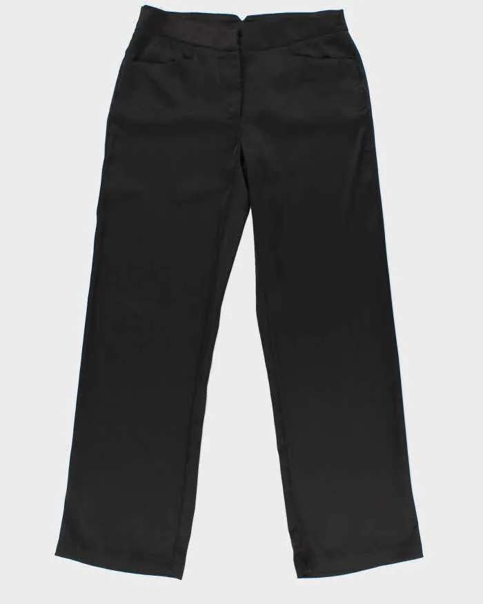 Vintage 00s Cleo Wide Leg Satin Trousers - W28 L28 sold by Rokit