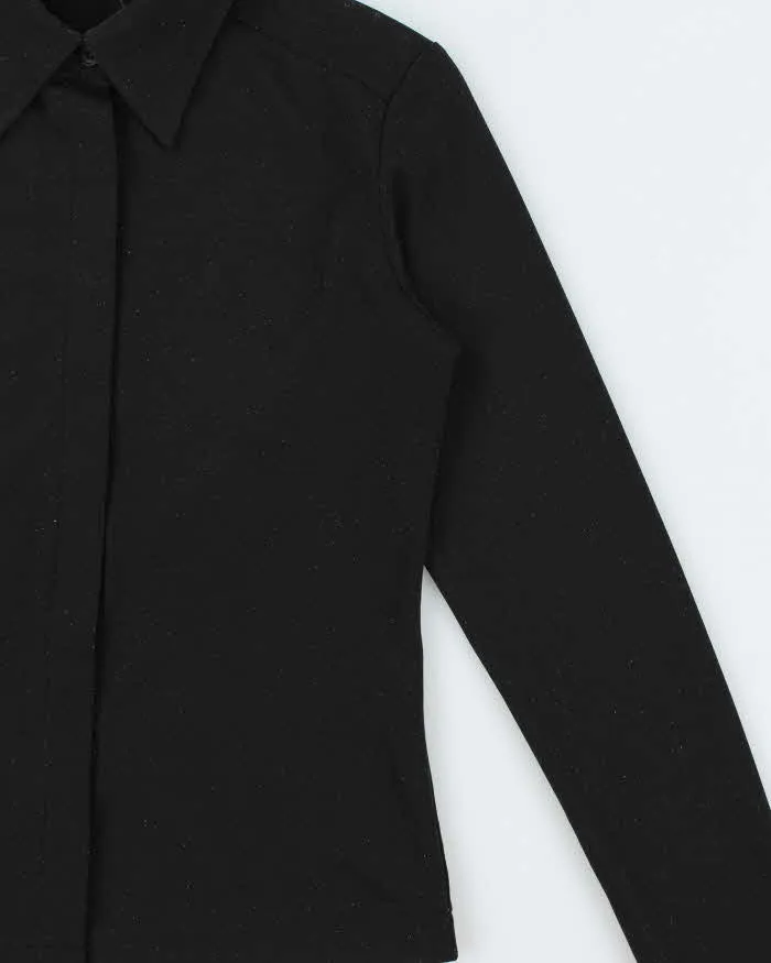 Vintage 90s Cinole Sparkly Blouse - S sold by Rokit product image thumbnail 3
