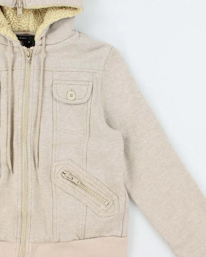 Vintage Y2K 00s Marc Jacobs Heavyweight Sherpa Hooded Women's Full-Zip Hoodie - M sold by Rokit product image thumbnail 3