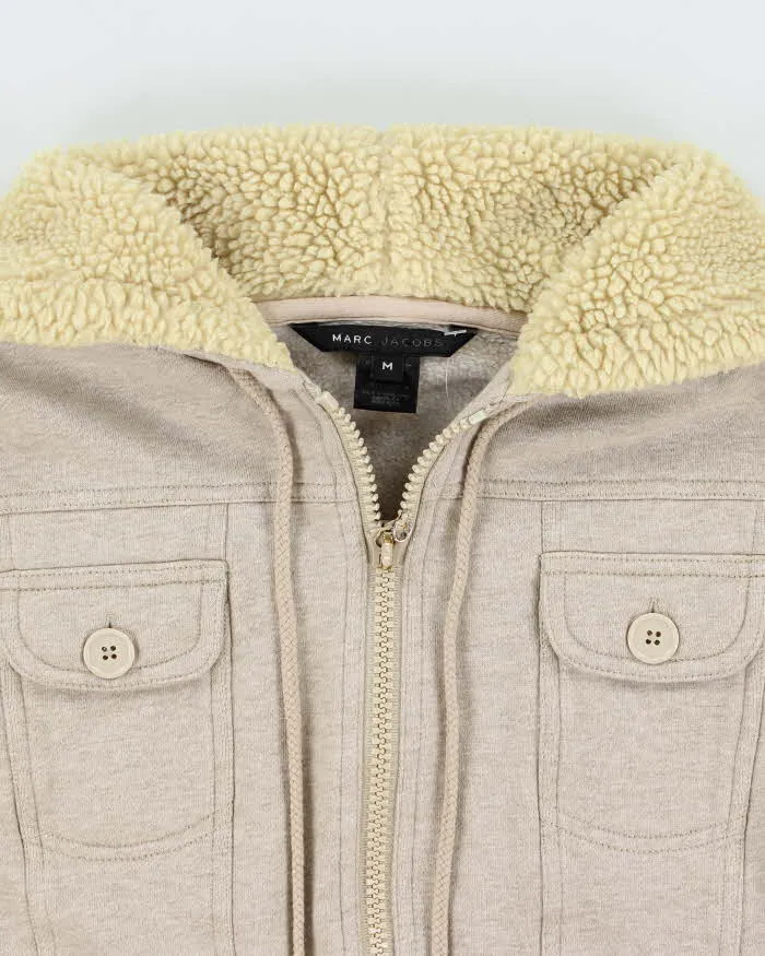 Vintage Y2K 00s Marc Jacobs Heavyweight Sherpa Hooded Women's Full-Zip Hoodie - M sold by Rokit product image thumbnail 5