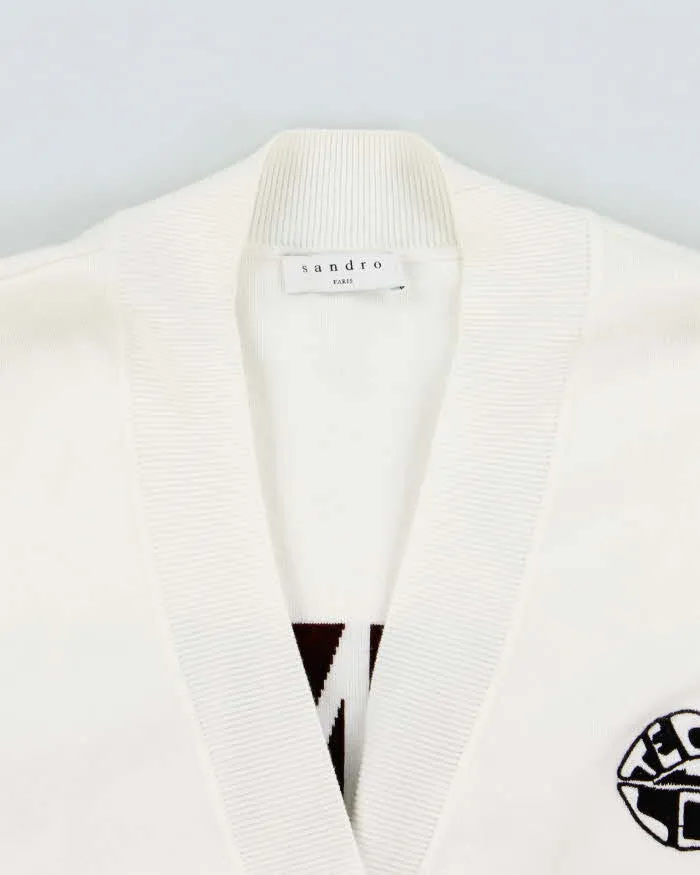 Sandro x Smiley Techno Love Oversized Knit Cardigan - S sold by Rokit product image thumbnail 5