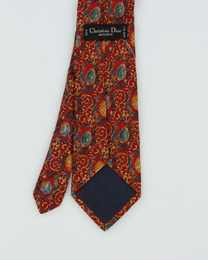 Vintage 1980s Christian Dior Baroque Silk Tie sold by Rokit product image thumbnail 3