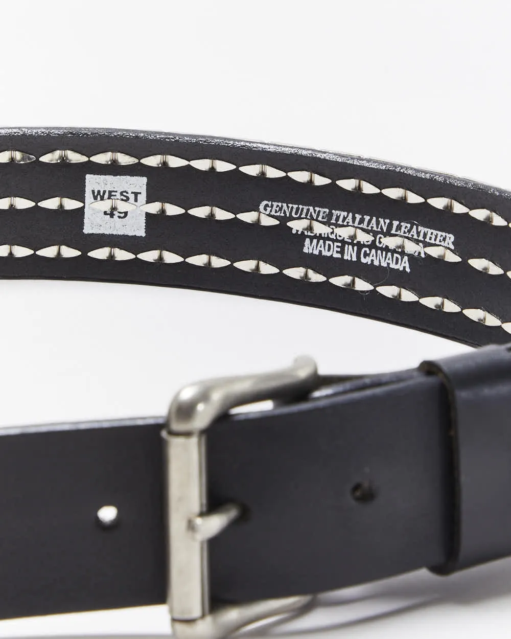 Vintage Y2k 00s Studded Leather Belt W29-W33 sold by Rokit product image thumbnail 4